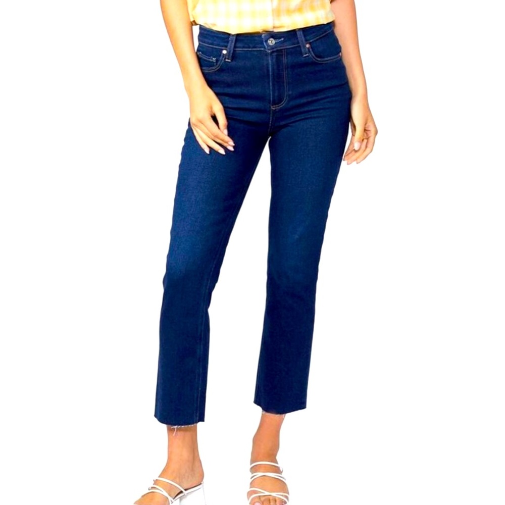 Paige Denim Cindy Cropped Raw Hem Sz 27